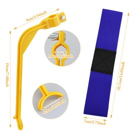 JRSHIRLEYLTD 3 Stück Golf-Schwung-Trainer, Golf-Schwung-Trainingshilfe, Golf-Trainingshilfen-Set, gerade Übung Handgelenk Unterstützung Trainer, für Männer, Frauen, Kinder