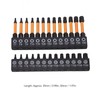 26Pcs Screwdriver Bit Star S2 Alloy Steel 1/4in Hex Shank