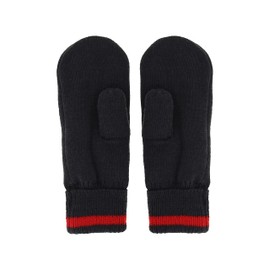 Gertex RCMP Royal Canadian Mounted Police Kids Sherpa Lined Wolf Mittens