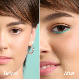 everGREEN Plant Lashes, Half Lashes, Strip Lashes, Natural Wispy Eyelashes, Fake Eyelashes, Plant Based Fibres, Flared & Natural Volume (Blossom) Half Lash