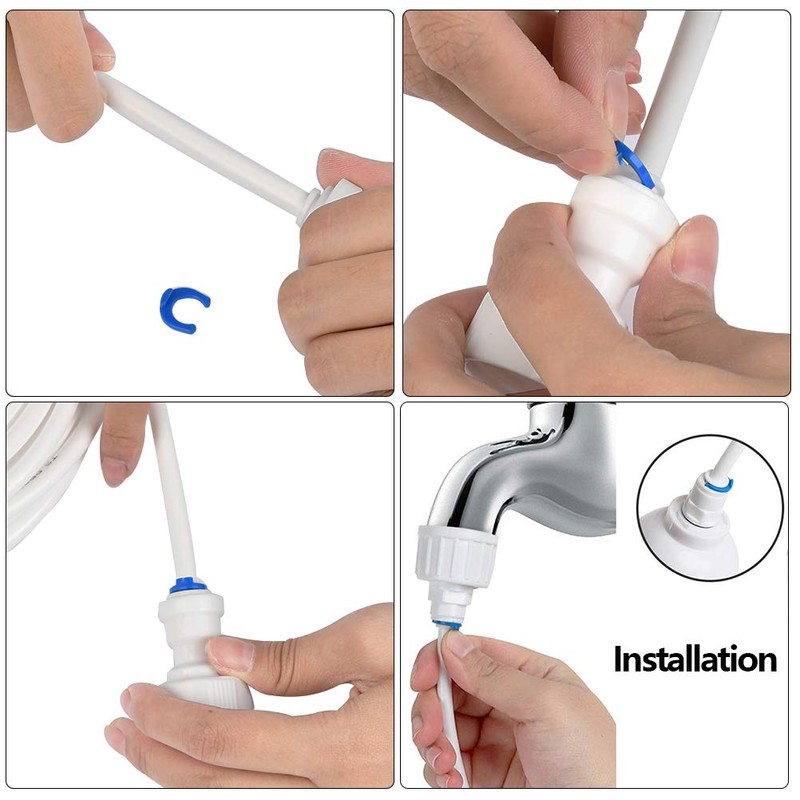 FOCCTS 15Meters Water Supply Pipe Tube and Fridge Connectors Kit
