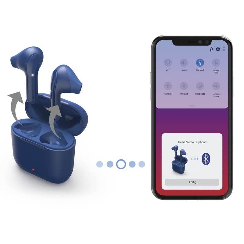 Hama Bluetooth Kopfhörer „Freedom Light“ (True Wireless In Ear Kopfhörer