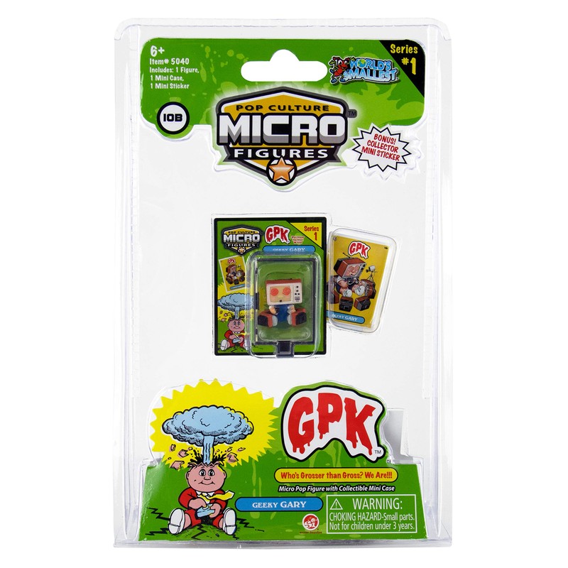Worlds Smallest GPK (Garbage Pail Kids) Pop Culture Micro Figures,