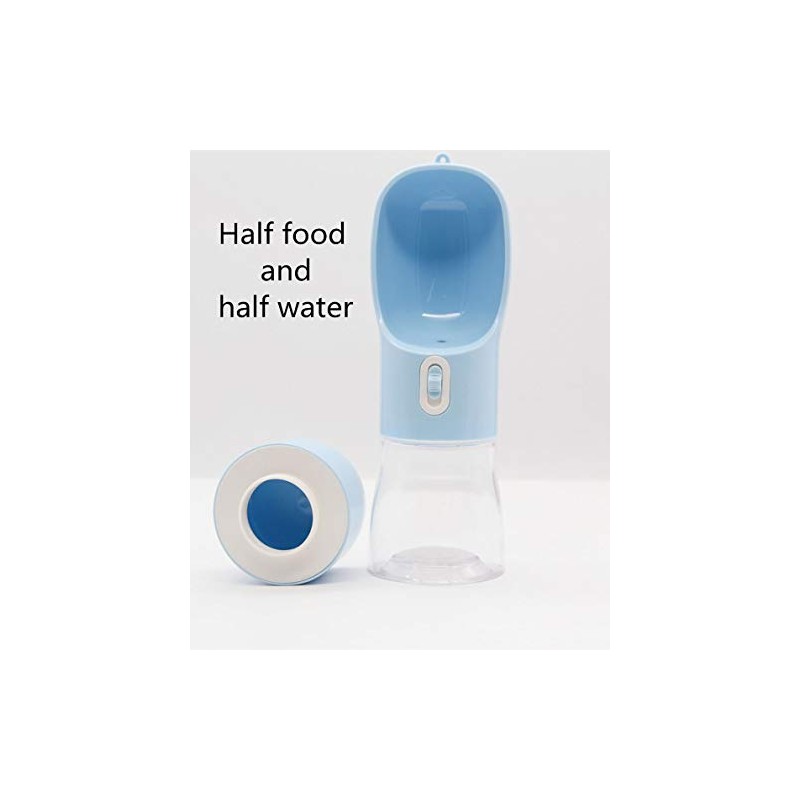 Botella de agua portátil para perros, para viajes, senderismo, multifuncional,