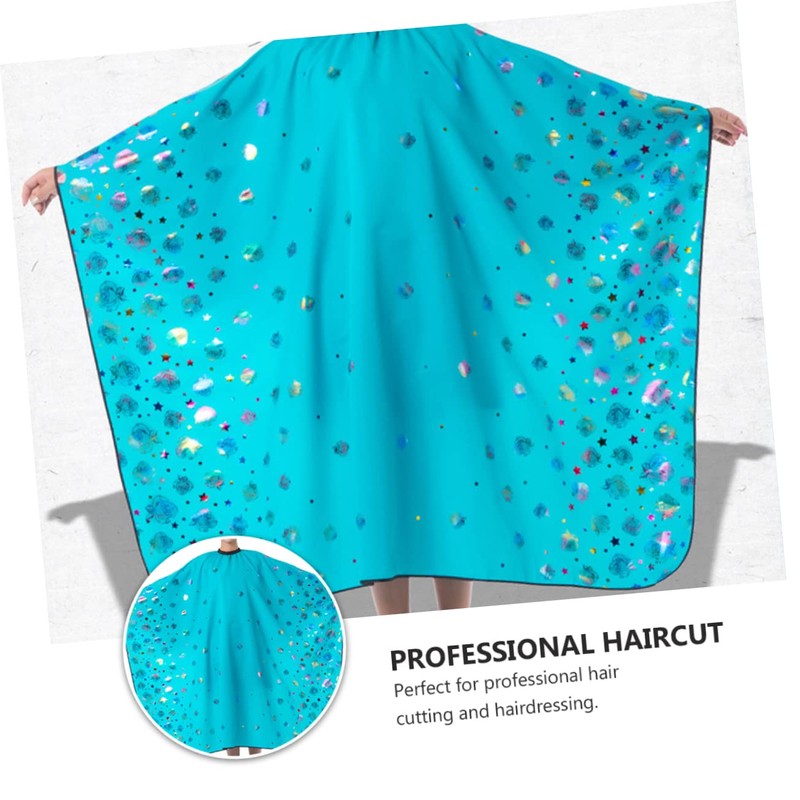 FOMIYES Protective Haircloth Cloak Hair Styling Cape Waterproof Easy Salon