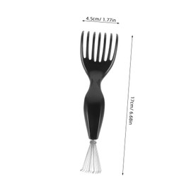 Healvian Hair Brush Cleaning Hair Remover Rake for Home and Travel Use Essential Salon Supply for Maintaining Clean Brushes and Combs