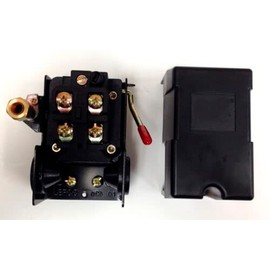 JUN-AIR PRESSURE SWITCH 95 PSI ON 125 PSI OFF SINGLE PORT UNLOADER VALVE ON/OFF HQ
