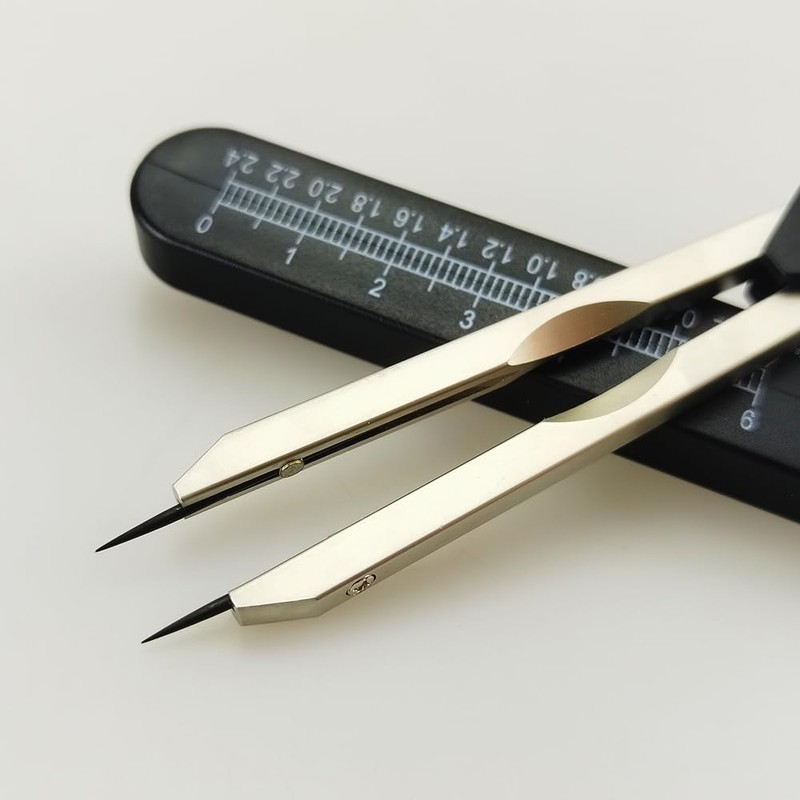 Airgoesin ECG EKG EMI Black Calipers Ruler Drafting Electrocardiogram Divider