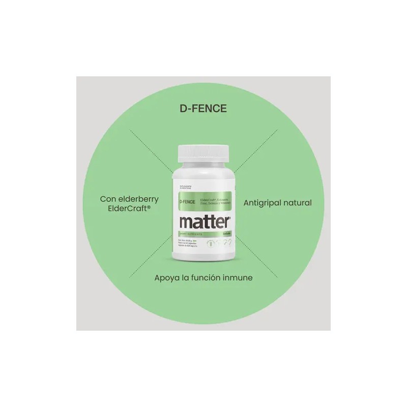 Matter D-fence Vit A+selenio+zinc+echinacea 60 Caps Sfn