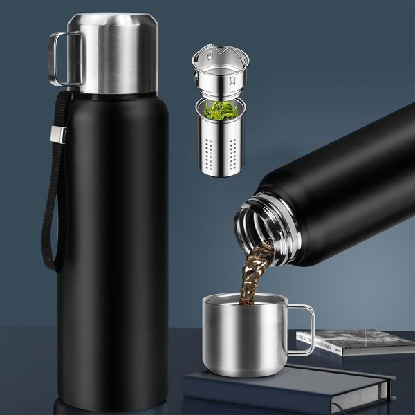 HWSWSH Stainless Steel Soldering Cup 800 ml, Water Bottle with