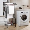 42" Tall Bathroom Towel Rack, Standing Towel Racks, 3 Tier