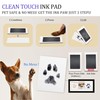 MYPAWLETS Paw Print Frame Kit,Dog/Cat Paw Print Kit,Soft Pawprint Clay&Clean