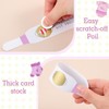 Sinload 40 Pcs Pink Scratch off Pregnancy Test Kit Baby