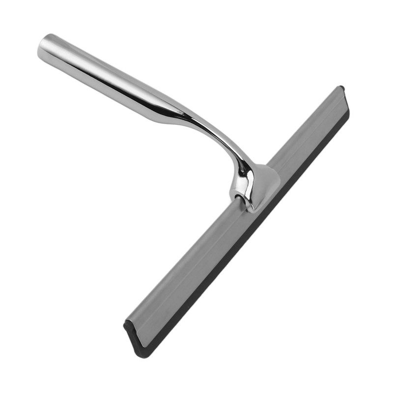 Shower Squeegee Stainless Steel All Purpose Household Bathroom Cleaner Tool