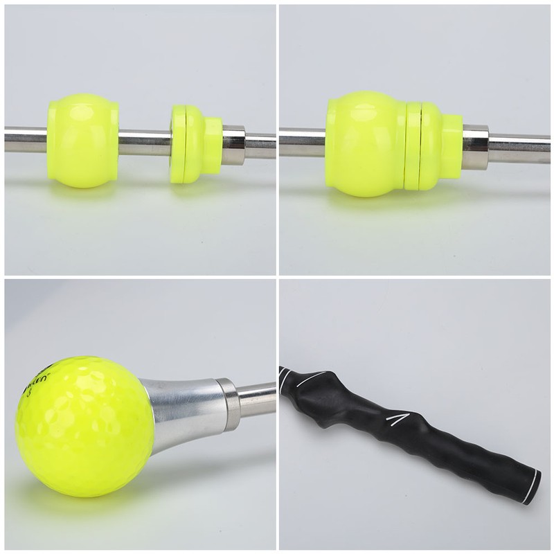 Sport Golf Swing Trainer Training Warm-Up Stick Adjustable Force Practicing