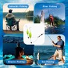 Aerbee Double-Hook Reverse Bottom Rig, Anti Tangle Fishing Hooks, Swimming