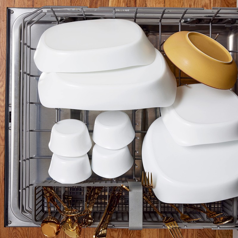 Rubbermaid Glass Baking Dishes for Oven, Casserole Dish Bakeware, DuraLite