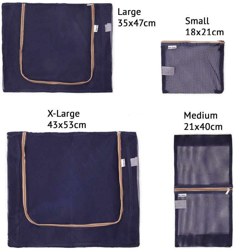 Space saving Go Anywhere Packing Cubes for Suitcases Ultra Lightweight