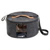 Ohiyoo Travel Hat Box Hat Boxes with Lid Storage Boxes