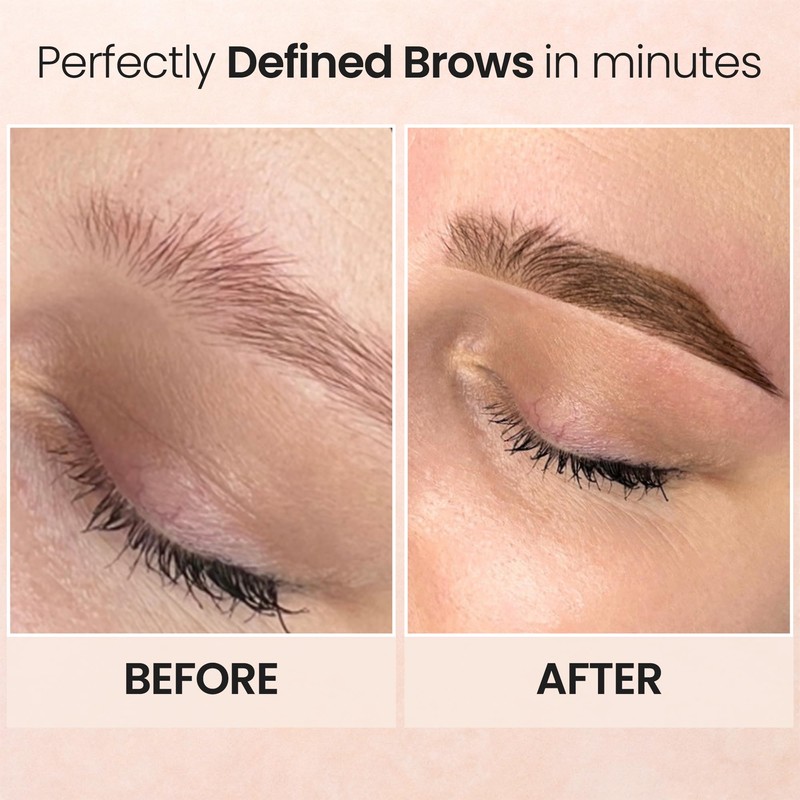 Belamu Brow Liquid Tint – Professional Hybrid Eyebrow Dye with
