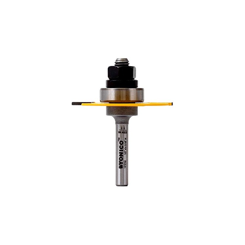 YONICO Router Bits Slotting Cutter 1/16-Inch 1/4-Inch Shank 12101q