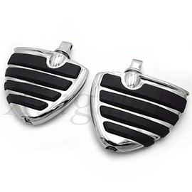 Replacement of Chrome Billet Aluminum Wing Mini Floorboard for Victory Cross Roads all model (Rear)