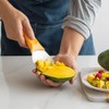 CENPEK Multi-Purpose Mango Slicer Spoon,Stainless Steel Mango Slicer Spoon,Fruit Pit
