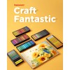 Fantastory Long Soft Chalk Pastels Set, 72 Sticks,Includes 5 Fluorescent