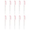 Zebra Highlighter, Mild Dusty Pink, 10 Pack B-WKT7-MDP