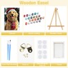 SENQAO Golden Retriever Framed Paint by Numbers Kit for Adults