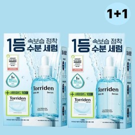 토리든 다이브인 저분자 히알루론산 세럼 50ml+50ml+멀티패드 20매 Toriden Dive-In Low Molecular Hyaluronic Acid Serum 50ml+50ml+Multi Pad 20 Sheets