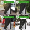 Guisong Refrigerator Cover, Waterproof&Dustproof Cover for Protecting Upright Freezers/Beverage Refrigerator-Suitable