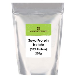 SOYA Protein Isolate (90% Protein) 250g by Manor Springs