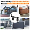MeBantoo Sliding Gate Guide Rollers & Hardware Kit – Heavy