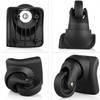 TarppedRock Luggage Wheels Replacement Set, 2 Pcs - Left &