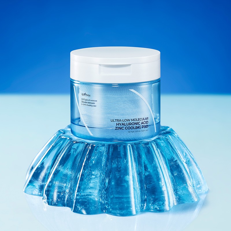 Isntree Ultra-Low Molecular Hyaluronic Acid Zinc Moisture Cream 80ml +