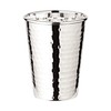 EDZARD Set of 2 Silver Cups Mido Hammered Silver Plated