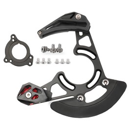 ikasus Guía de cadena de bicicleta de un solo disco, interfaz ISCG03 ISCG05, 32T-38T, sistema de protección de cadena de bicicleta de montaña, polea estabilizadora de cadena de cadena de polea de