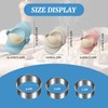 8Pcs Dumpling Maker, Dumpling Press 3 Sizes Empanada Maker, Dumpling