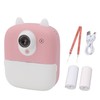 Instant Camera 2.4in HD Kids Digital Instant Camera Dual Lens