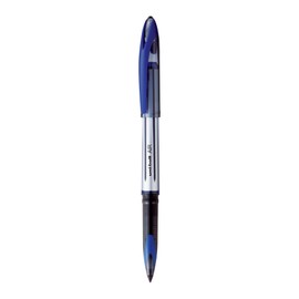 uni-Ball UBA 188 L Air Roller Ball Pen (0.7mm, Blue Body, Blue Ink, Pack of 3)