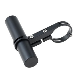 Bowarepro Bicycle Extension Bracket Handlebar Extension Bracket Bicycle Bike Holder Lightweight Extension Mount Easy Installation Aluminum Alloy Rust Proof Black 10cm