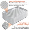 SafBbcue Disposable Grill Toppers 10 Pack Disposable Aluminum Foil Grill