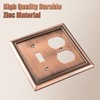 Henne Bery Sunken Pearls Heavy Duty Decorative Wall Plate Switch