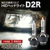 信玄 純正交換用HIDバルブ D2R 4300K 2本セット ヘッドライト