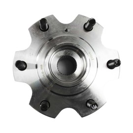 KarParts360 For Mitsubishi Montero 2001 02 03 04 05 2006 Wheel Hub Assembly Driver And Passenger Side | Pair | Front | 6 Lugs | Driven Type | 4-Bolt Modified Square Flange | Replacement For 3880A024