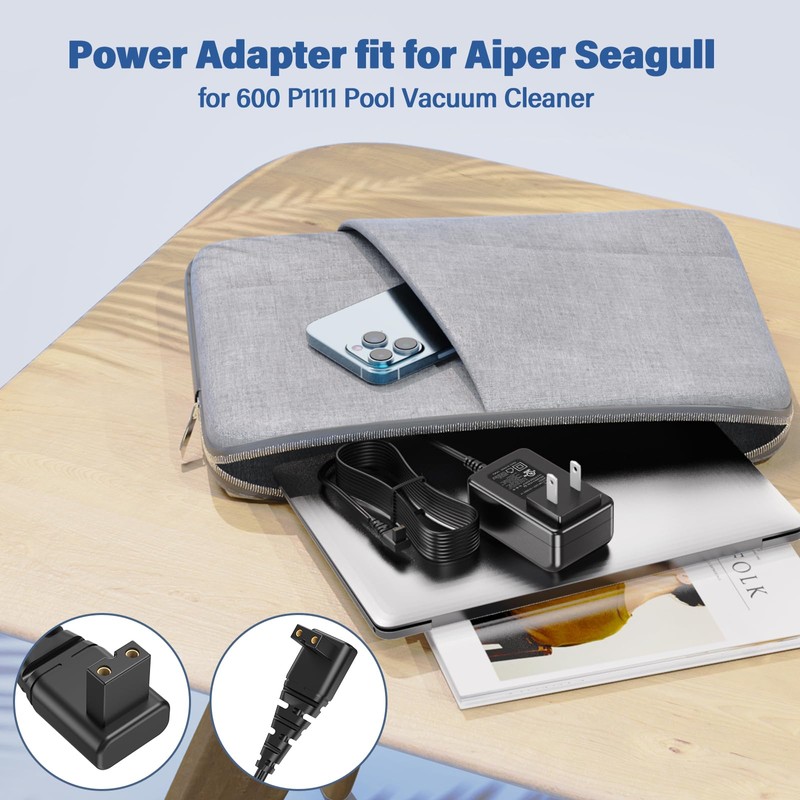 HIENADTOR 12.6V Charger for Aiper Seagull 600 SE 800 800B