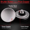 Soft Shutter Release Button (2 Pack/Silver) High-end Concave Camera Shutter