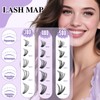 B&Q ClassicWisp Eyelash Extensions Set - 280 Pieces Cluster Lash