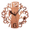 Wall Clock Tree Shape Silent Non Ticking Clock for Office